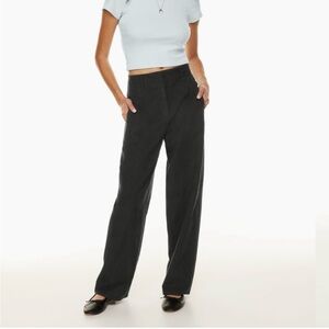 Aritzia Wilfred Free black Ascendant Utility Pant size 0